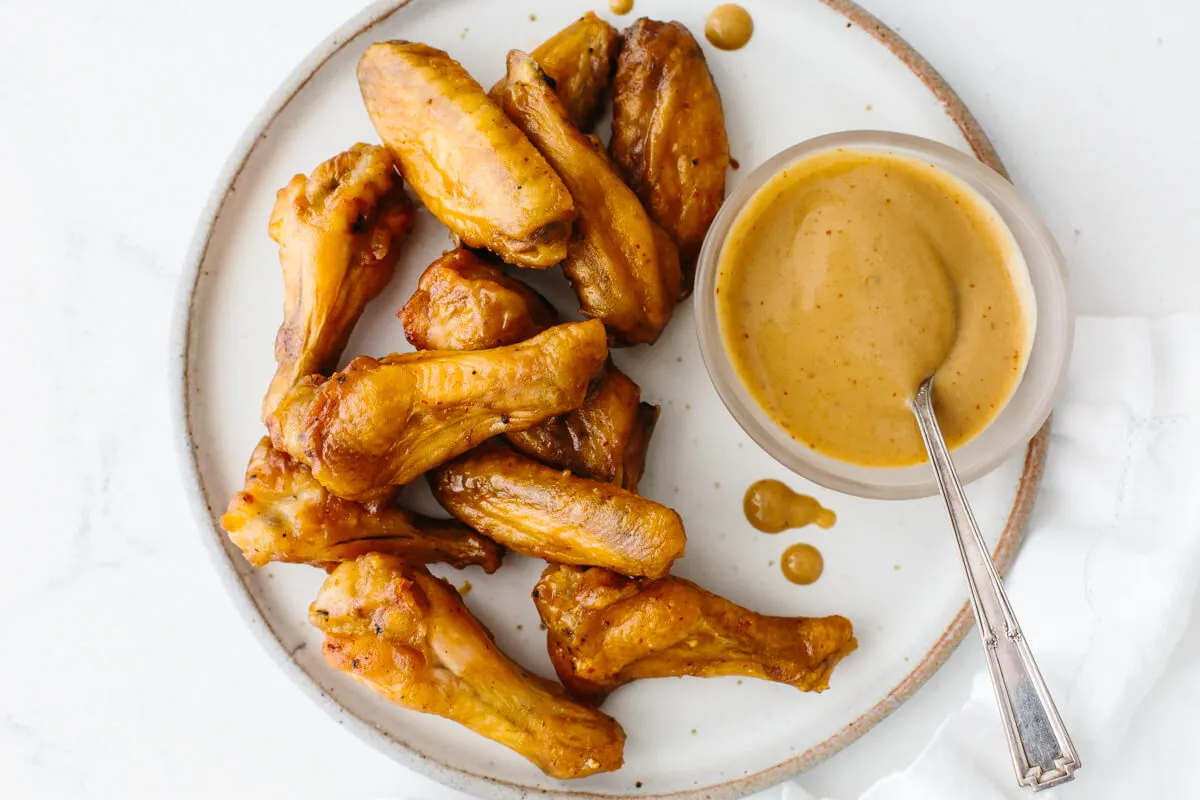 Honey Mustard Chicken Wings