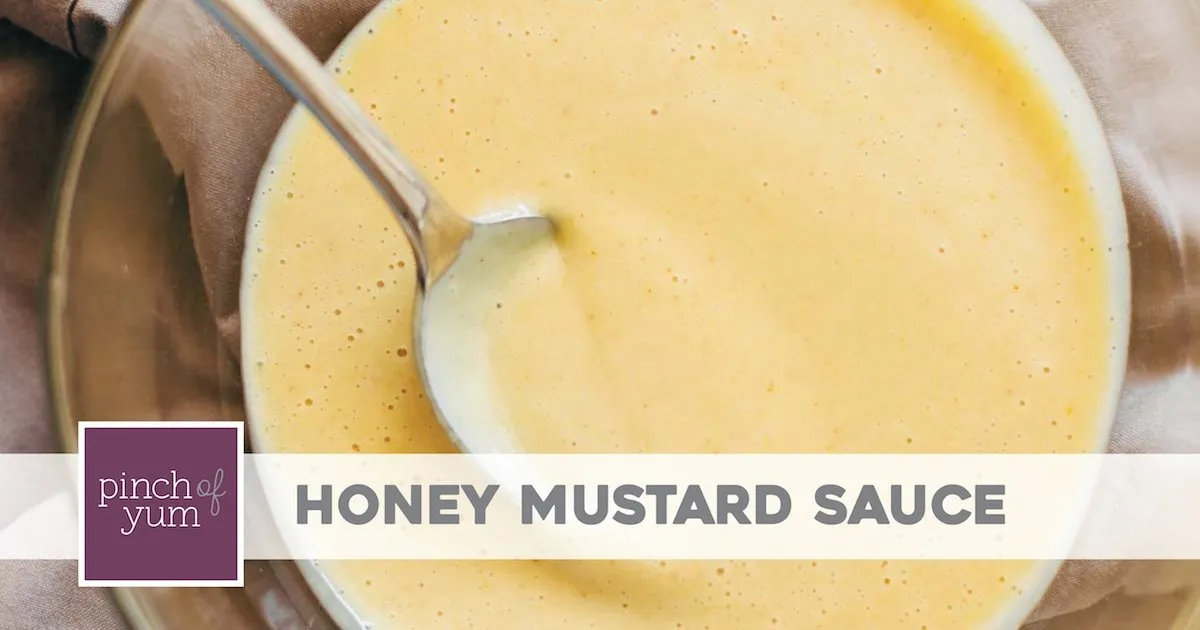 Honey Mustard Dipping Sauce