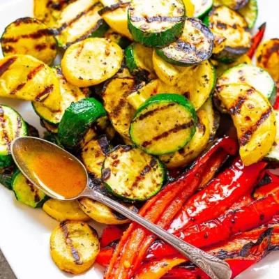 Honey Mustard Marinated Vegetables