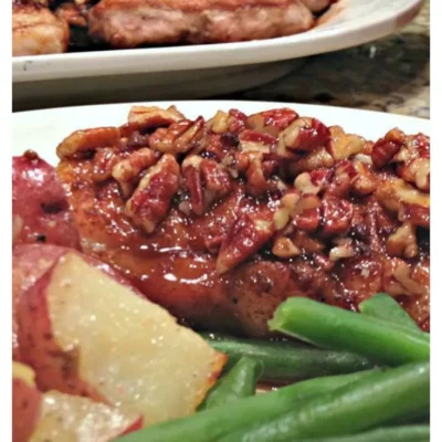 Honey Pecan Pork Chops