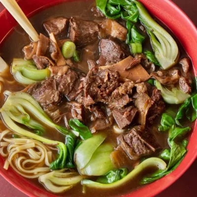 Hong Shao Niu Rou Mian Taiwanese Beef