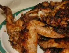 Horseradish Glazed Grilled Chicken Wings