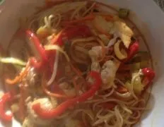 Hot Chicken Curry Vermicelli