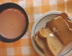 Hot Chocolate And Toast