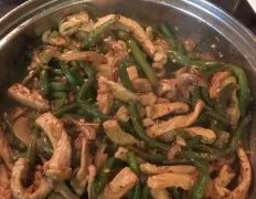 Hot Szechuan- Style Green Beans