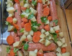 Hot Turkey Sausage Links Casserole