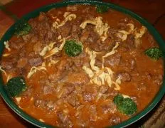 Hungarian Beef- Noodle Goulash