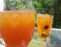 Iced Rooibos And Mango Tea