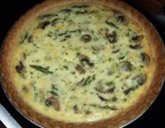 Idas Asparagus And Mushroom Quiche