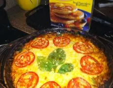 Impossible Cheeseburger Pie