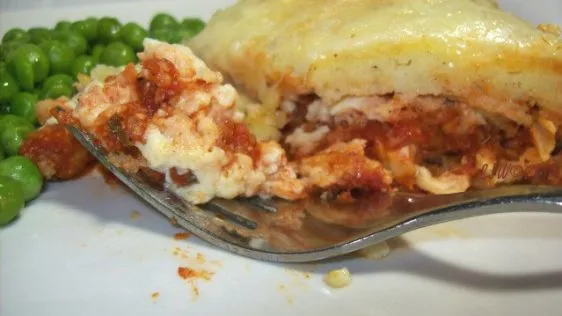 Impossibly Easy Italian Chicken Pie