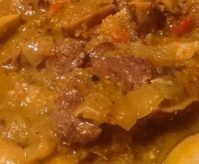 Indian Beef And Mushroom Curry