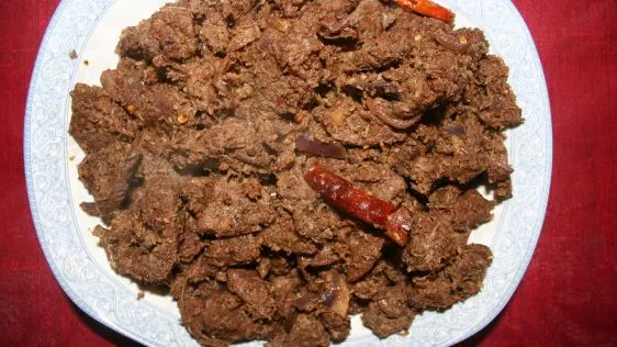 Indian Beef Masala Fry