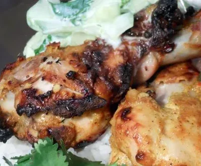 Indian-Inspired Chicken With Raita