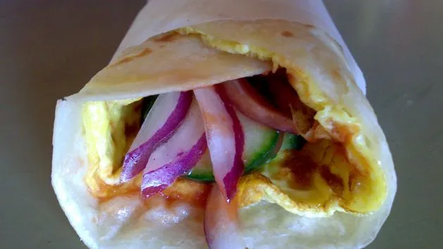 Indian Kolkata Egg Rolls