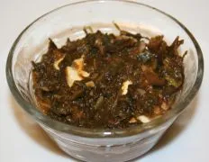 Indian Saag Paneer Low Fat Cheese With