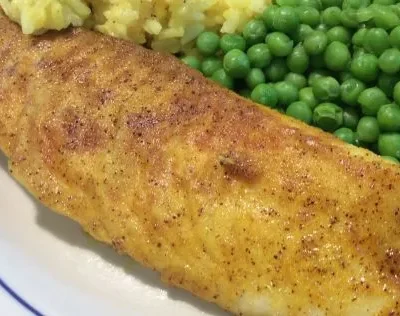 Indian Spiced Fish With Coriander Rice