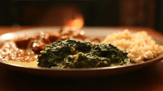 Indian Spiced Spinach Delight: A Flavorful Side Dish