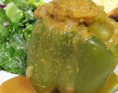 Indian Stuffed Peppers