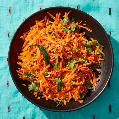 Indian Style Carrot Salad