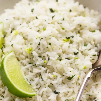 Instant Pot Cilantro Lime Rice