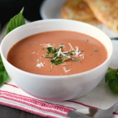 Instant Pot Tomato Basil Soup