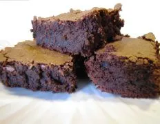 Intensely Deep Dark Chocolate Brownies