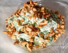 Iranian Yogurt And Spinach Dip - Borani Esfanaaj