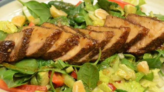 Island Pork Tenderloin Optional Salad