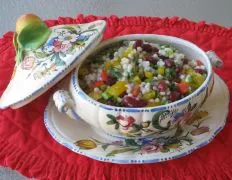 Israeli Couscous Pepper Salad