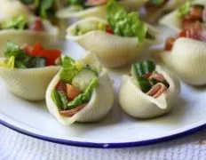 Italian Chopped Salad In Shells