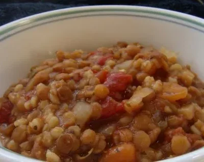 Italian Lentil And Barley Soup