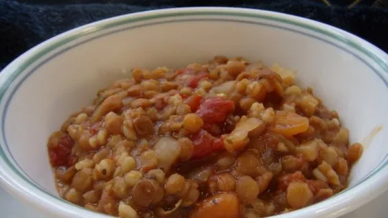 Italian Lentil And Barley Soup