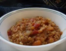Italian Lentil And Barley Soup