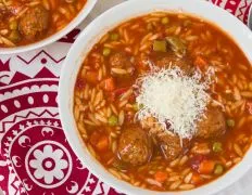 Italian Meatball Soup -Quick