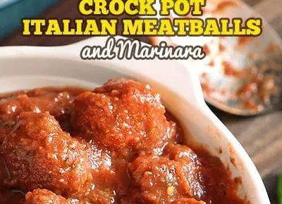 Italian Meatballs In The Crock Pot