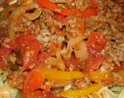 Italian Pepper And Sausage Dinner