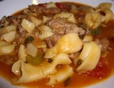 Italian Sausage And Tortellini Soup