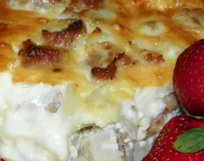 Italian Sausage Pie