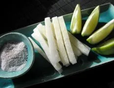Jicama With Chili Salt