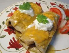 Juicy Chicken Or Turkey Burrito Delights