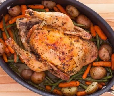 Juicy Herb-Infused Roast Chicken for a Perfect Summer Feast