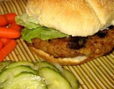 Juicy Turkey and Cheese Burger Delight