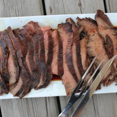 Juicy Whiskey-Infused Flank Steak Recipe