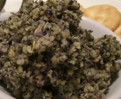 Kalamata Olive Tapenade Spread Or Dip