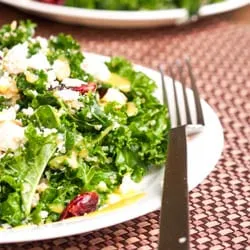 Kale Salad With Quinoa And Cranberries