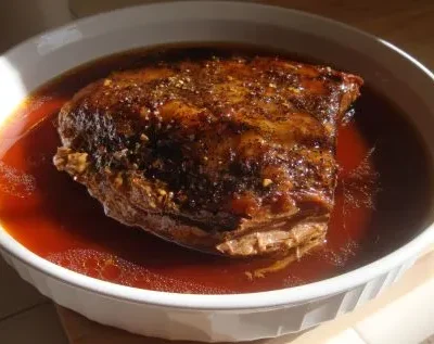 Kellys Crock Pot Smoked Beef Roast Or Brisket