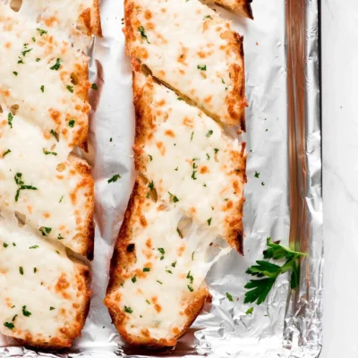 Kid Size Garlic Bread Loaves