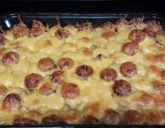 Kielbasa And Tater Tot Casserole