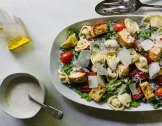 Kittencals Caesar Tortellini Salad